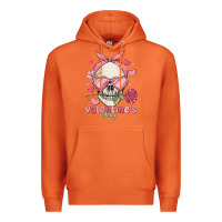 Carrot valentine's day skull Premium Hoodie - MaliasSmallBusiness