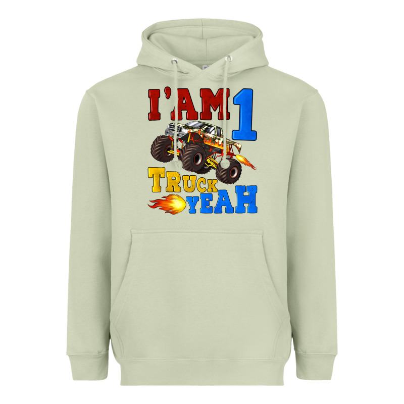 I'am One Truck Yeah Heavyweight Hoodie by Artiststas | Teevron