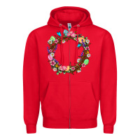 Crown Of Thorns Easter Day Zipper Hoodie | Teevron