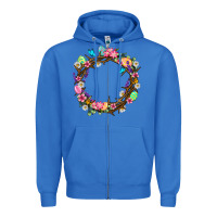 True Royal Crown of thorns Easter Day Zipper Hoodie - Neo Western