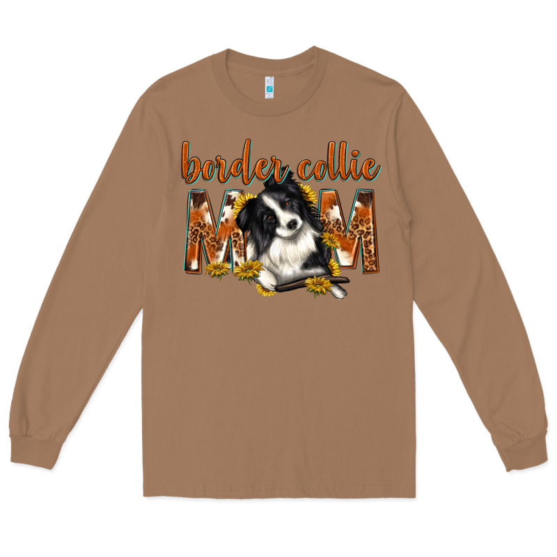 Western Border Collie Mom Long Sleeve Tee by texasbilliewilder | Teevron