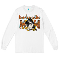 White western border collie mom Long Sleeve Tee - texasbilliewilder