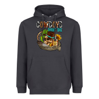 Smoke cowboys don't die Heavyweight Hoodie - AdoDesignShop