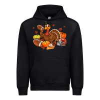 Black football turkey thanksgiving Urban Hoodie - MaliasSmallBusiness