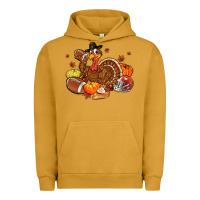 Pigment Peanut Butter football turkey thanksgiving Urban Hoodie - MaliasSmallBusiness