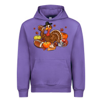 Tulip football turkey thanksgiving Urban Hoodie - MaliasSmallBusiness