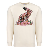 Sandshell bunny with blossom flower Premium Sweatshirt - Artiststas