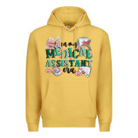 Antique Gold in my medical assistant era Premium Hoodie - MaliasSmallBusiness