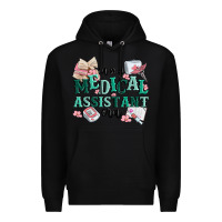 Black in my medical assistant era Premium Hoodie - MaliasSmallBusiness