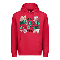 Cardinal in my medical assistant era Premium Hoodie - MaliasSmallBusiness