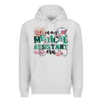 Dove Grey in my medical assistant era Premium Hoodie - MaliasSmallBusiness