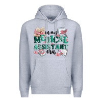 Heather Grey in my medical assistant era Premium Hoodie - MaliasSmallBusiness
