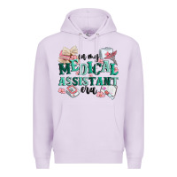 Lilac in my medical assistant era Premium Hoodie - MaliasSmallBusiness