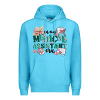 Ocean Blue in my medical assistant era Premium Hoodie - MaliasSmallBusiness