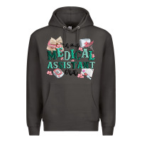 Smoke in my medical assistant era Premium Hoodie - MaliasSmallBusiness