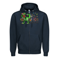 Navy autism awareness Zipper Hoodie - SublimationCraftShop