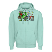 Seafoam autism awareness Zipper Hoodie - SublimationCraftShop