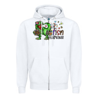 White autism awareness Zipper Hoodie - SublimationCraftShop