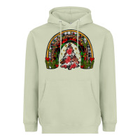 Matcha trees rainbow Heavyweight Hoodie - JahusDesignShop
