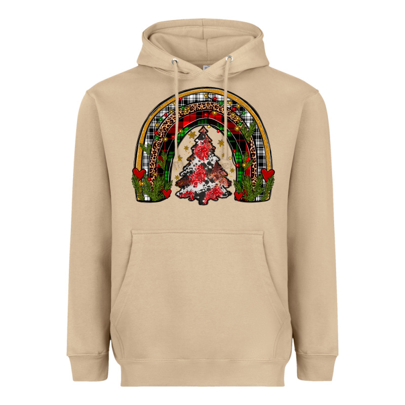 Trees Rainbow Heavyweight Hoodie by JahusDesignShop | Teevron