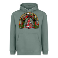 Sage trees rainbow Heavyweight Hoodie - JahusDesignShop