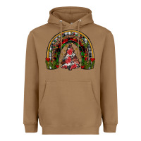 Toasted Coconut trees rainbow Heavyweight Hoodie - JahusDesignShop
