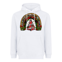 White trees rainbow Heavyweight Hoodie - JahusDesignShop