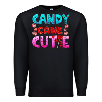 Black candy cane cutie Premium Sweatshirt - AdoDesignShop