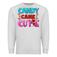 Dove Grey candy cane cutie Premium Sweatshirt - AdoDesignShop
