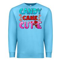Ocean Blue candy cane cutie Premium Sweatshirt - AdoDesignShop