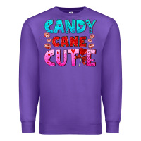 Purple candy cane cutie Premium Sweatshirt - AdoDesignShop