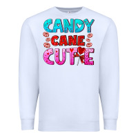 White candy cane cutie Premium Sweatshirt - AdoDesignShop