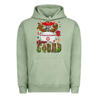 Pigment Oil Green nurse squad Urban Hoodie - MaliasSmallBusiness