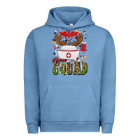 Pigment Pebble Blue nurse squad Urban Hoodie - MaliasSmallBusiness
