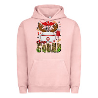 Pigment Salmon nurse squad Urban Hoodie - MaliasSmallBusiness