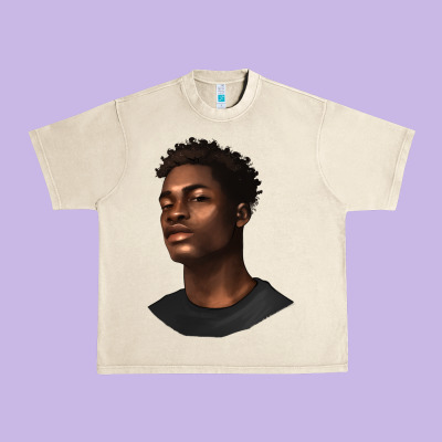 Urban Heavy Tee afro man
