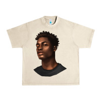 Sandshell afro man Urban Heavy Tee - texasbilliewilder