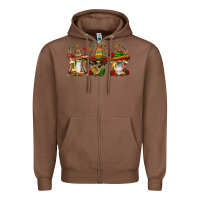 Chestnut mexican gnomies Zipper Hoodie - FaDigitalArtStudio