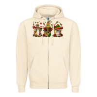 Sandshell mexican gnomies Zipper Hoodie - FaDigitalArtStudio