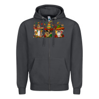 Smoke mexican gnomies Zipper Hoodie - FaDigitalArtStudio