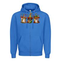 True Royal mexican gnomies Zipper Hoodie - FaDigitalArtStudio