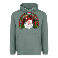 Sage santa rainbow Heavyweight Hoodie - JahusDesignShop