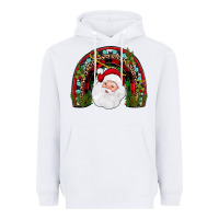White santa rainbow Heavyweight Hoodie - JahusDesignShop