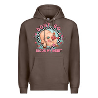 Coffee dont go bacon my heart Premium Hoodie - MaliasSmallBusiness