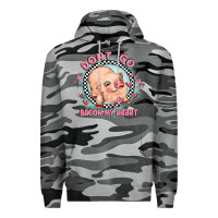 Slate Camo dont go bacon my heart Premium Hoodie - MaliasSmallBusiness