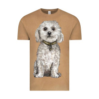 Vintage Camel bichon frise dog Vintage Tee - BarkalooDesign