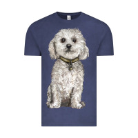 Bichon Frise Dog Vintage Tee | Teevron