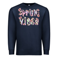 Navy spring vibes Premium Sweatshirt - Artiststas