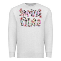 Oatmeal Heather spring vibes Premium Sweatshirt - Artiststas