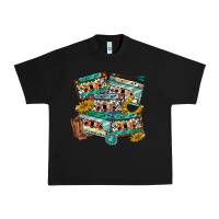 Black 90s country casette tapes Urban Heavy Tee - texasbilliewilder